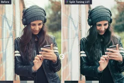 Split Toning Video LUTs
