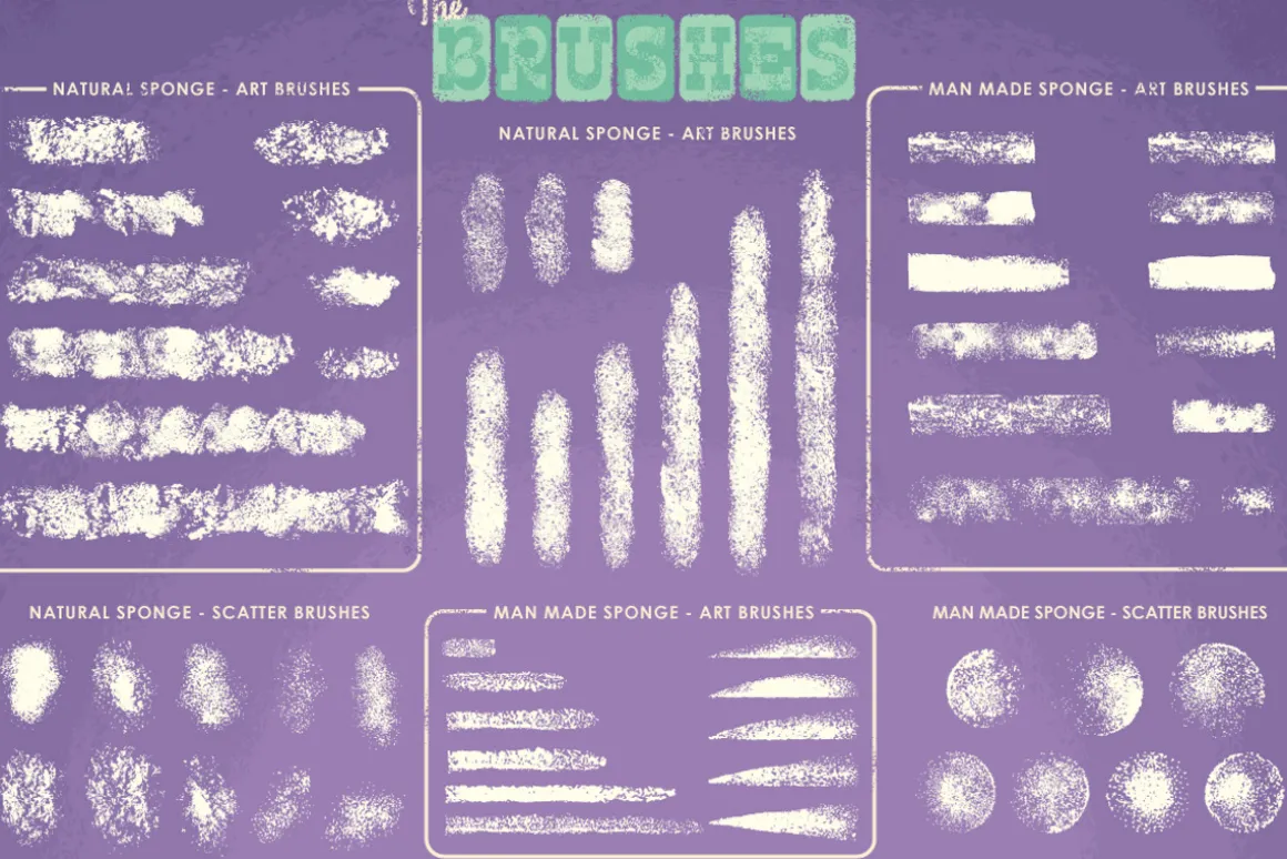 Sponge Brushes