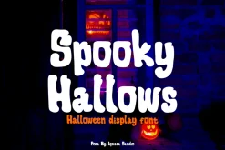 Spooky Hallows - Scary Font