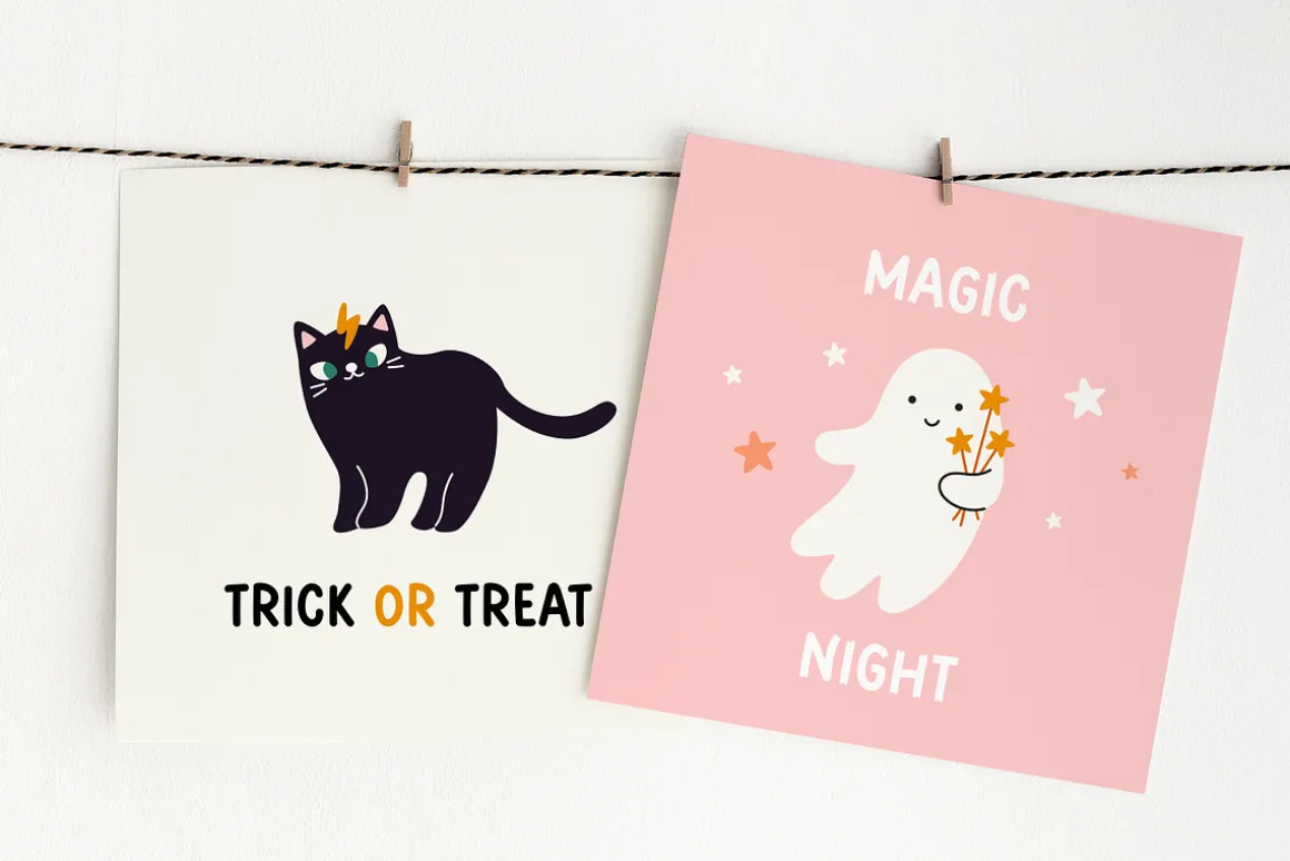 Spooky Vibes | Cute font