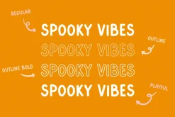 Spooky Vibes | Cute font