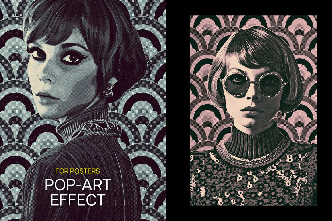 1960s Pop Art Poster Effect