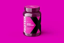 Sport Nutrition Plastic Jar Mockup