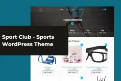 Sport Club - Sports WordPress Theme