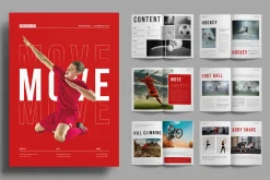 Sport Magazine Layout