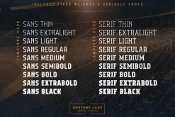 Sports Display Font Bundle BTL.ALL