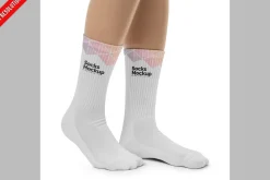 Sport Socks Mockup