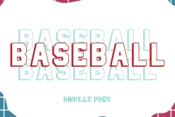 Sports Outline - Display Font