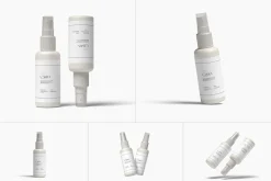 Spray Bottle Mockup