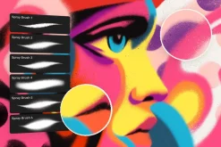 Spray Paint Illustrator Brushes