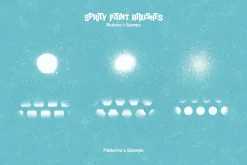 Spray Paint Illustrator Brushes
