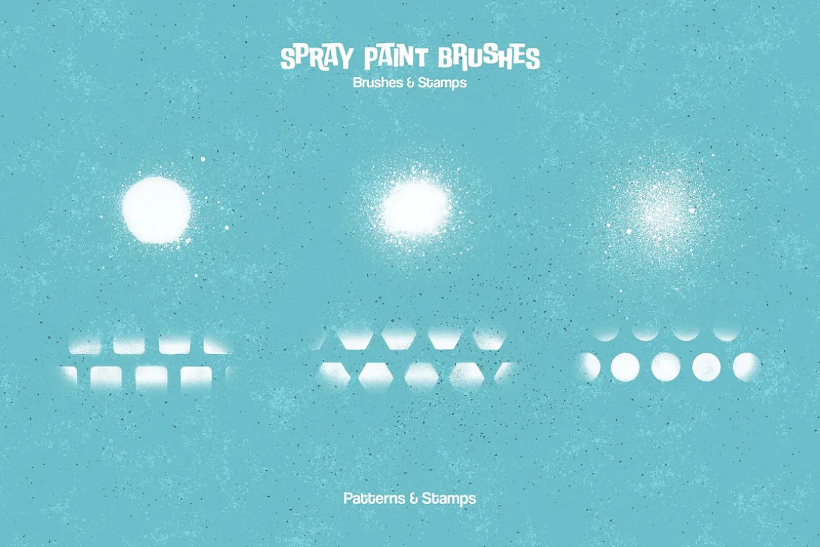 Spray Paint Illustrator Brushes