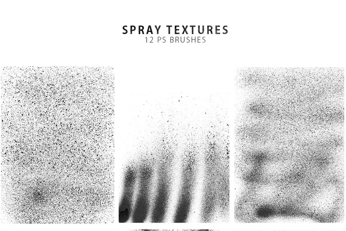 214 Spray Photoshop Brushes