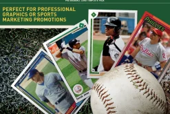 1990's Pro Baseball Card Templates