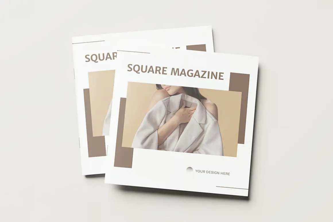 Square Catalog Brochure Mockup V1