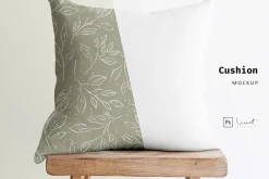 Square Cushion Mockup