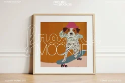 Square Frame Mockup | PSD Minimalist