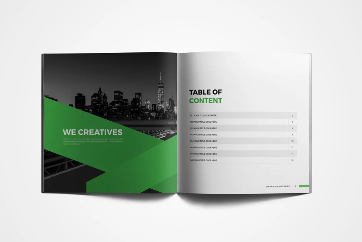Square Company Profile Brochure
