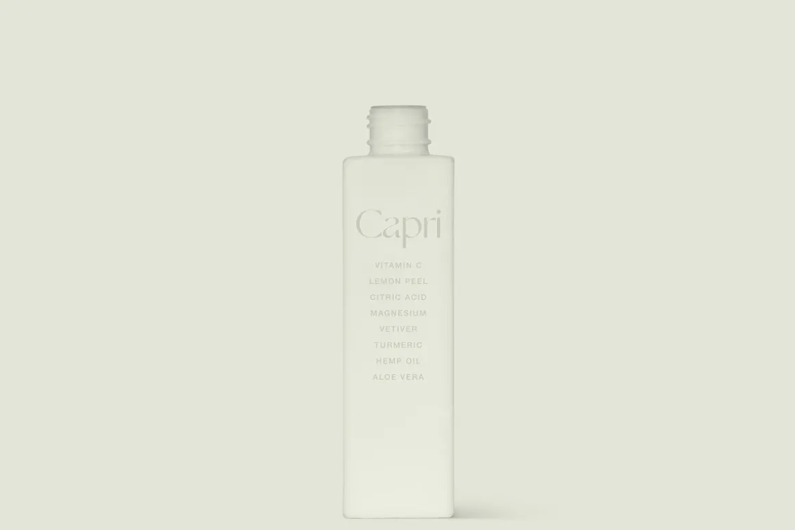 Square Cosmetic Bottle Mockup