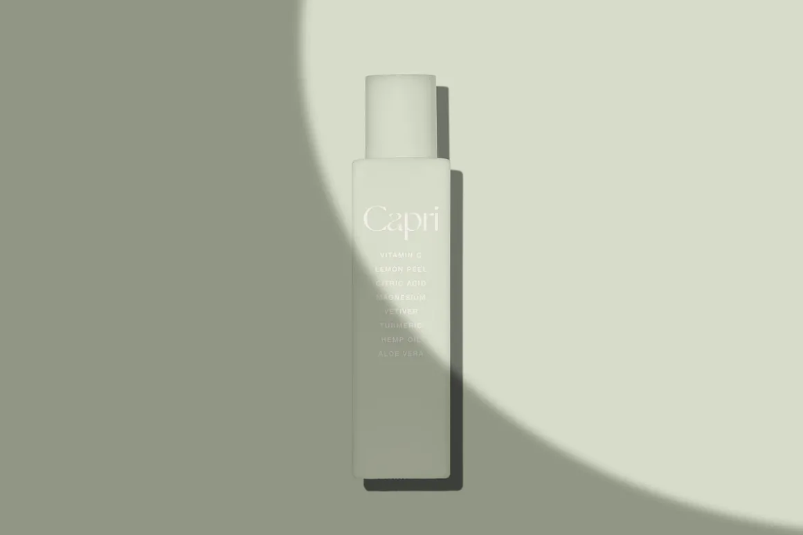 Square Cosmetic Bottle Mockup