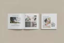 Square Magazine Mockup