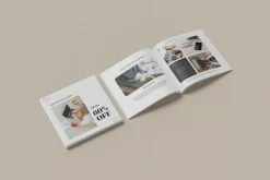 Square Magazine Mockup