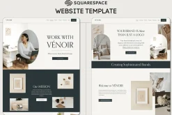 Squarespace Website Template