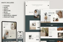 Squarespace Website Template