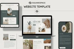 Squarespace Website Template