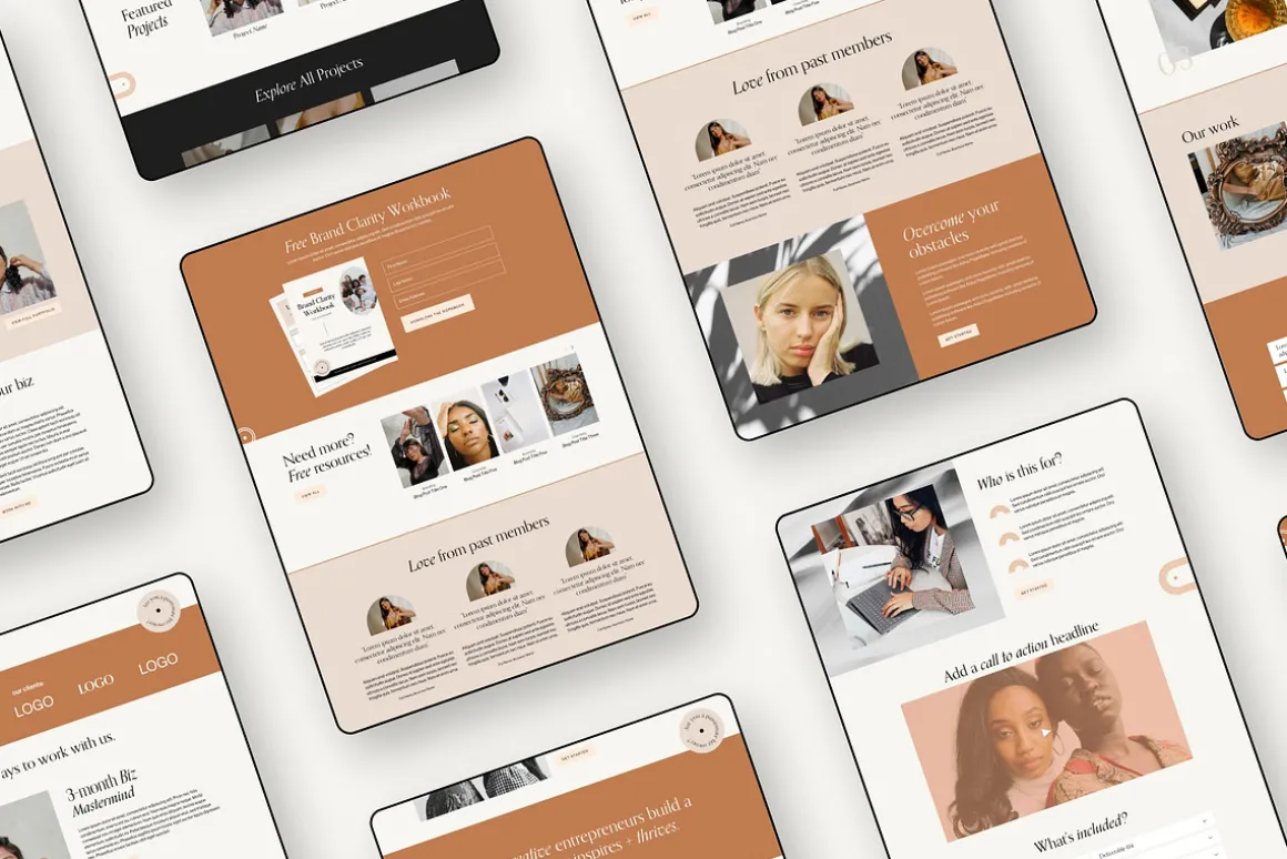 Squarespace 7.1 Template: Ava Grand