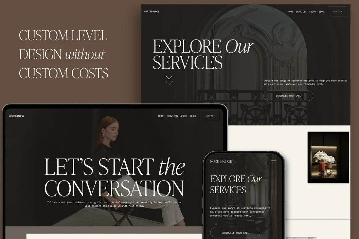 Squarespace Website for Consultants