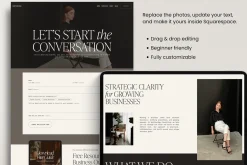 Squarespace Website for Consultants
