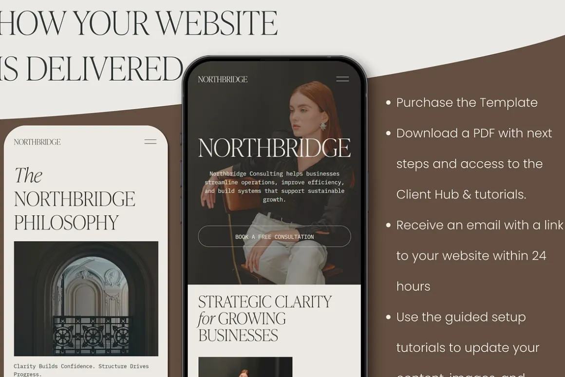 Squarespace Website for Consultants