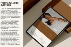 Squarespace Website Template