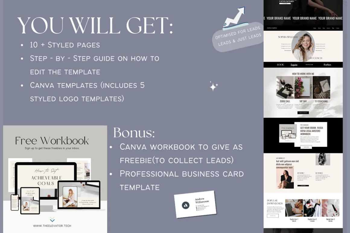 Squarespace Website Template 7.1
