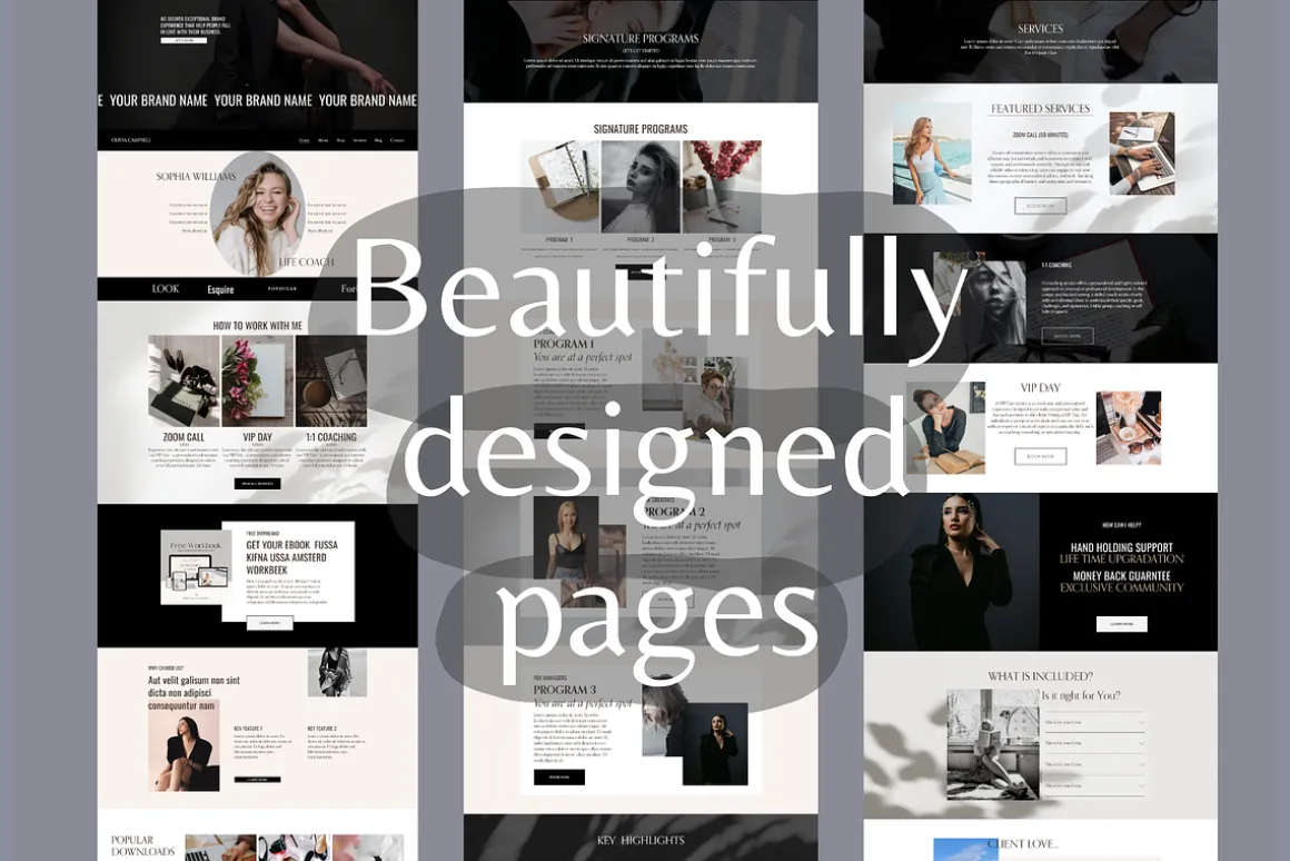 Squarespace Website Template 7.1