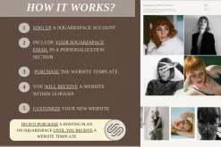 SquareSpace Website Template Photo