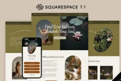 Squarespace Website Template Boho