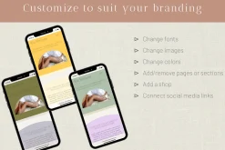 Squarespace Website Template: Mae