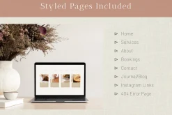 Squarespace Website Template: Mae