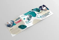 Square Trifold InDesign Brochure