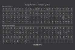 Squiggle Pop Font - Fun Display Type