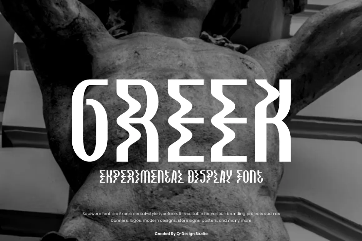 Squiwore - Experimental Font