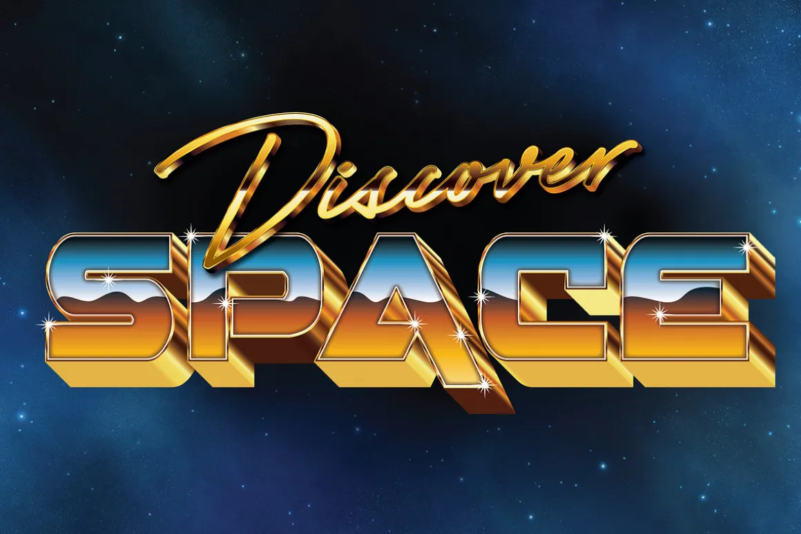 80's Retro Graphic Styles