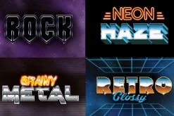 80's Retro Graphic Styles