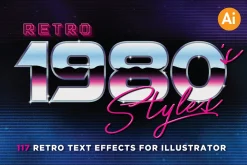 80's Retro Graphic Styles