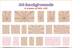 70s Retro Groovy Vintage Collection