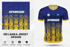 Sri Lanka Style Cricket Jersey