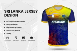 Sri Lanka Style Cricket Jersey