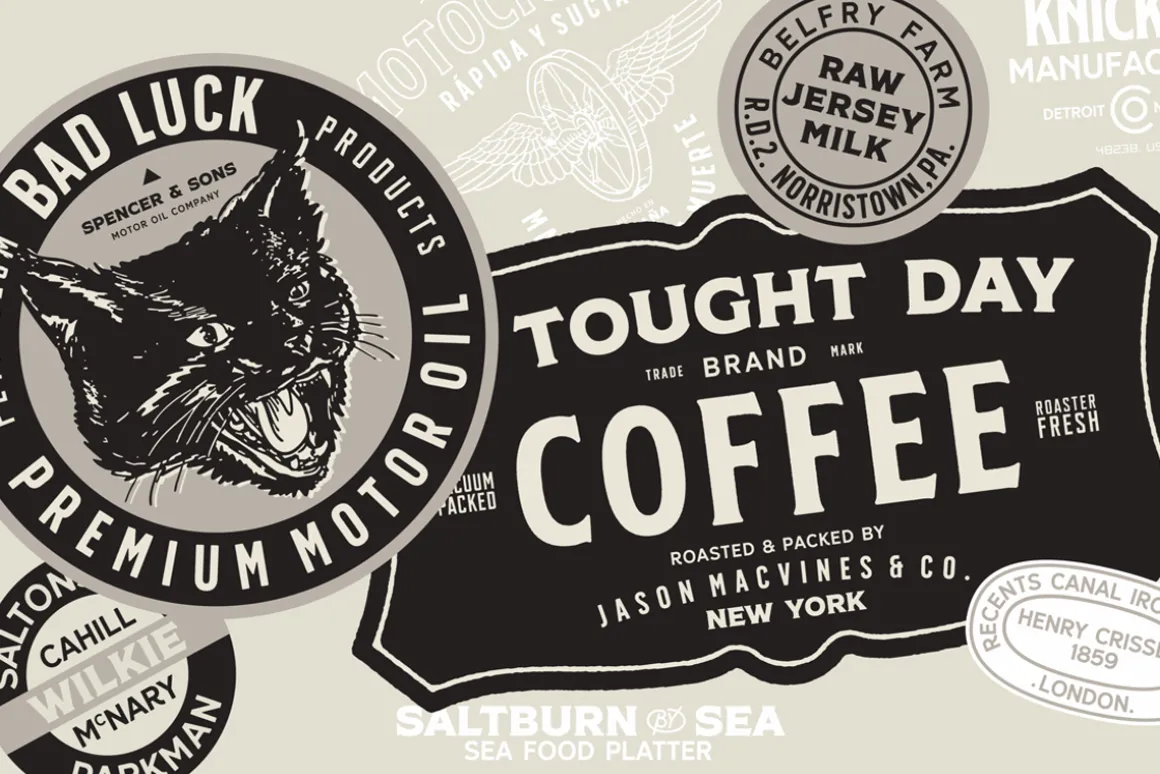 S&S Nickson Font Bundle